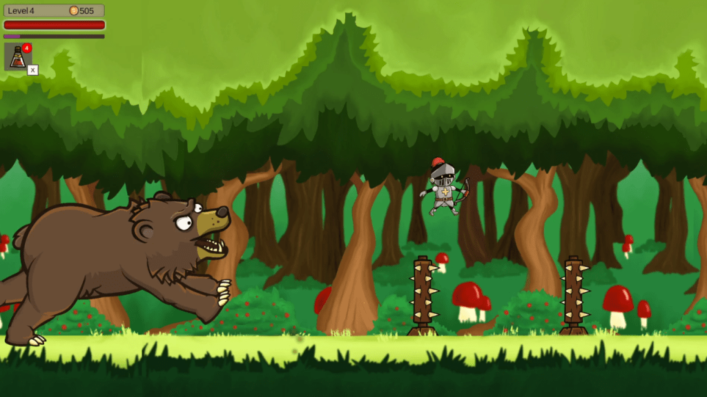 escape from the bear